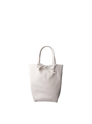 BCCHRISTY Mini-Ledertasche – Creme-Perle