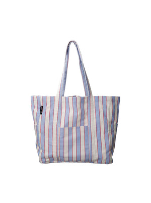 BCNELLA Canvas-Tasche - Blau gestreift