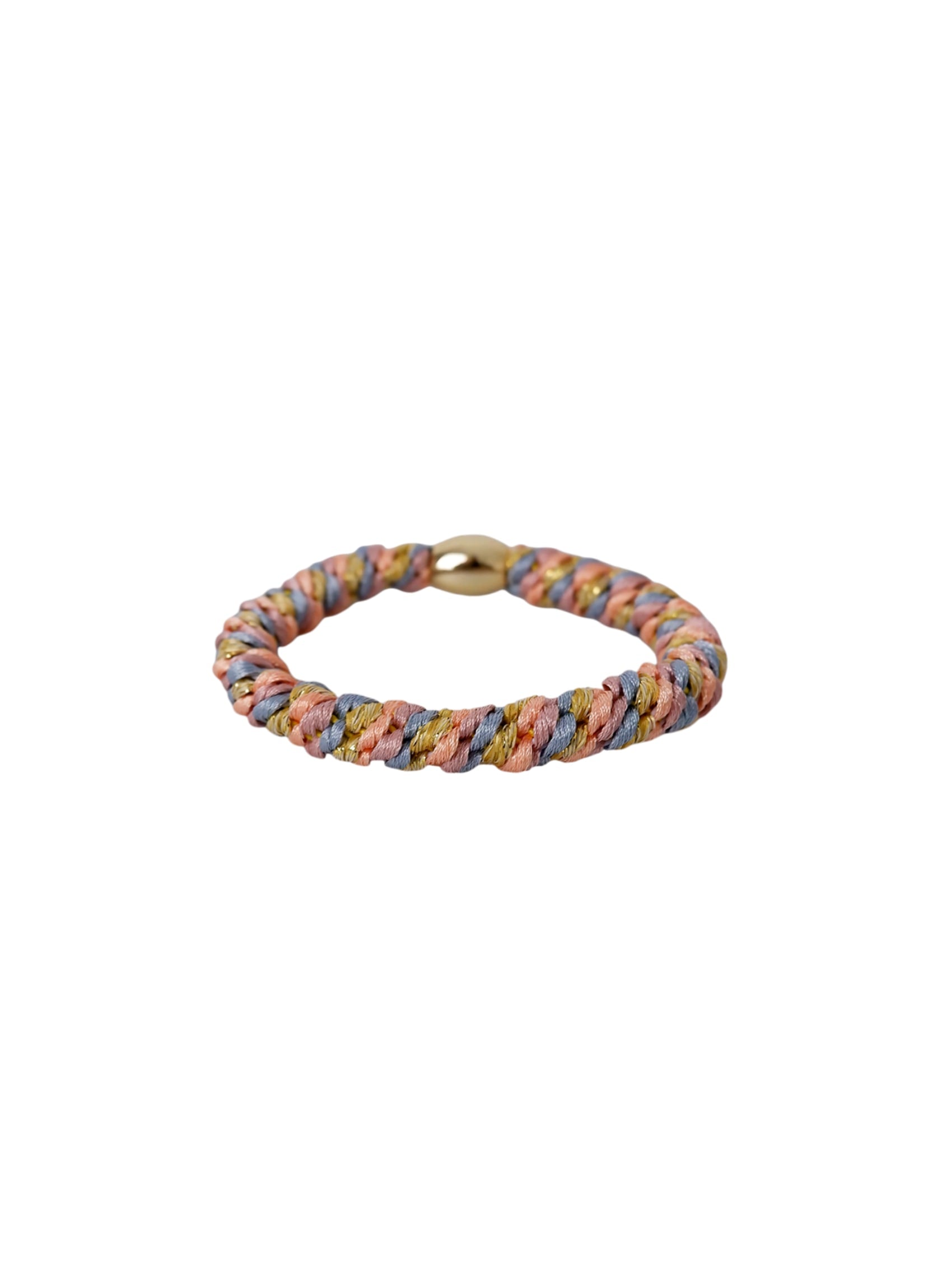 BCKALLY gold coloured bead elastic - Sea Rose Mix - Black Colour