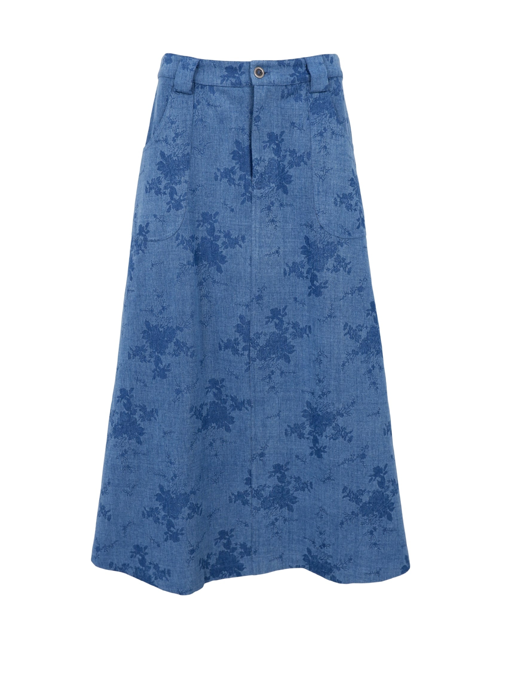 BCFIOLA A-skirt - Denim Blue - Black Colour