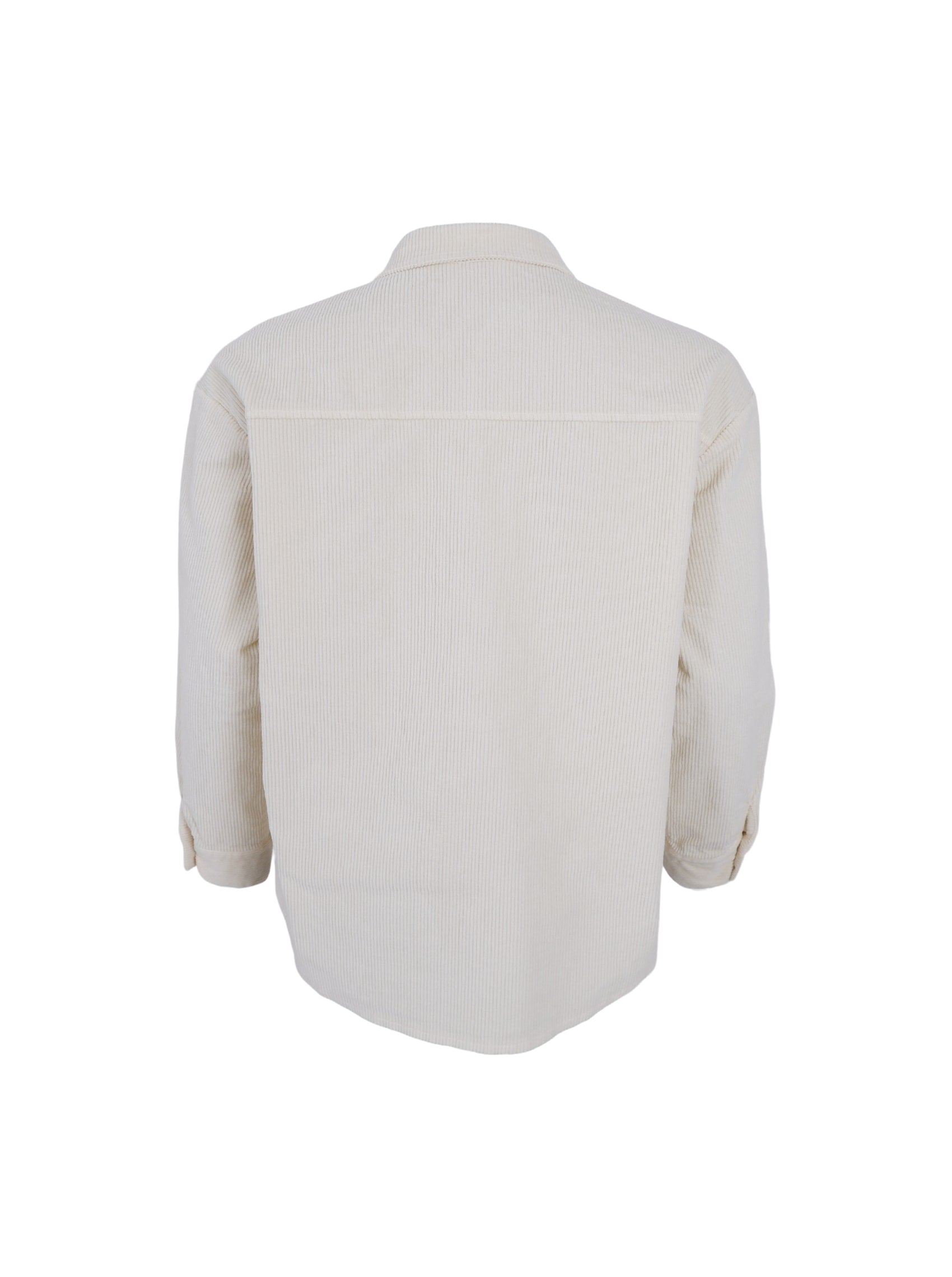 BCCORA corduroy shirt jacket - Off White - Black Colour