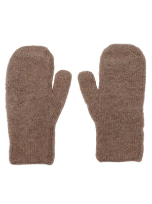 BCGINGER mittens - Camel - Black Colour
