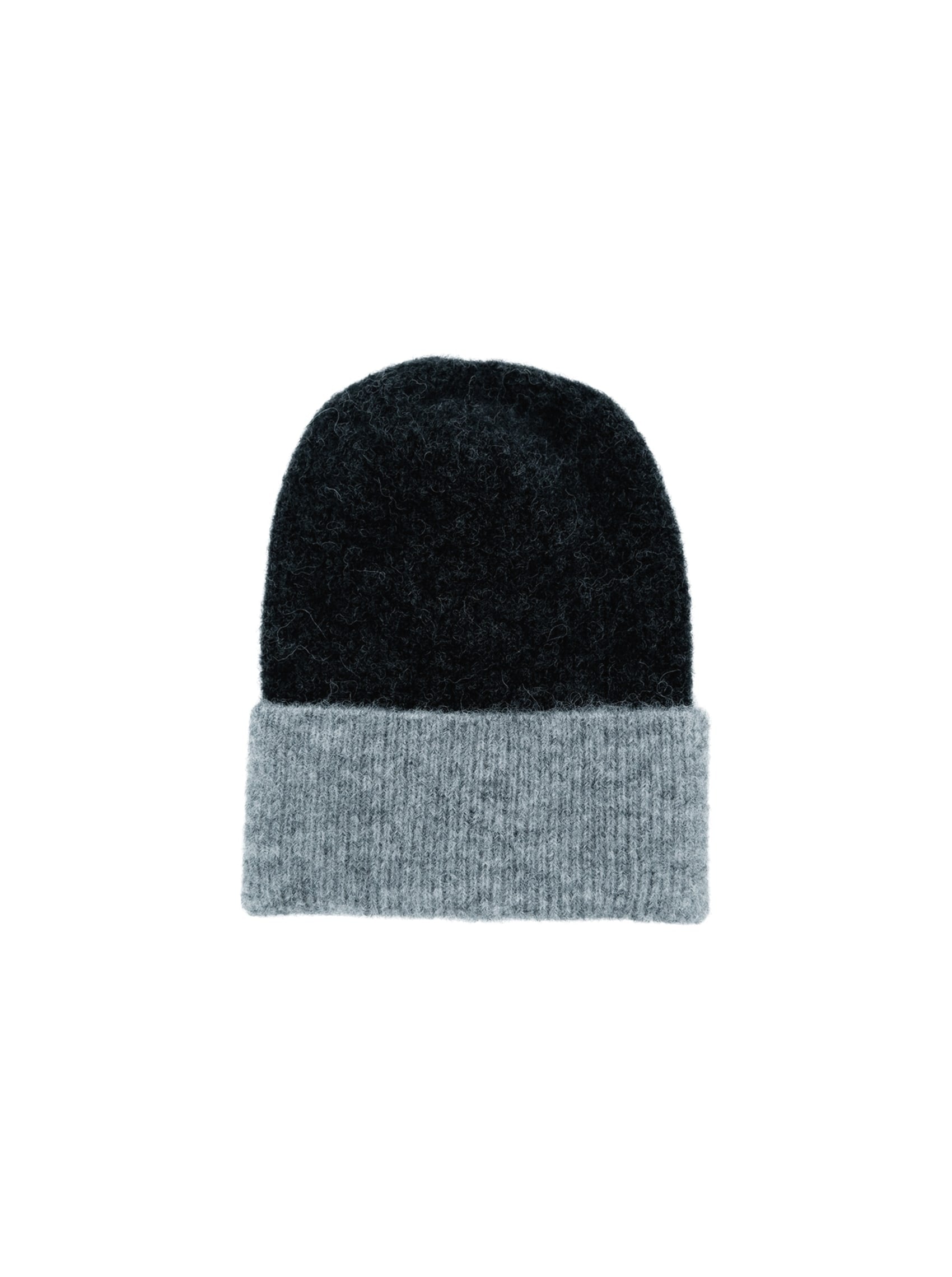 BCGINGER colour block hat - Dark Grey - Black Colour