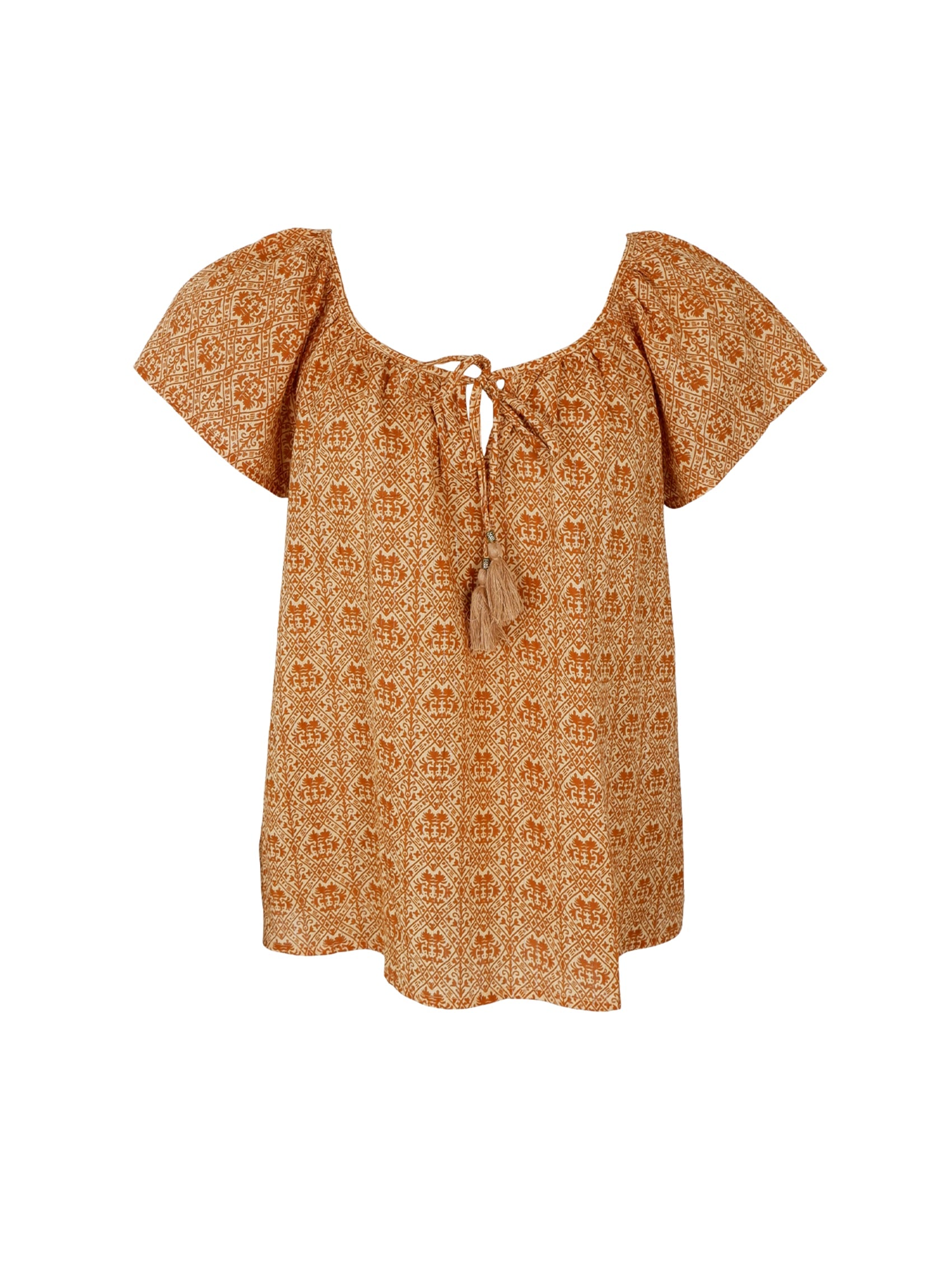 BCMIRA blouse - Golden Spice - Black Colour