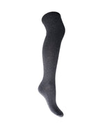 BCMALIKA kneehigh rib sock - Dk. Grey - Black Colour