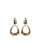 BCBINE earrings - Gold Coloured - Black Colour
