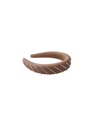 BCMARICAR headband - Latte - Black Colour