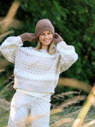 BCGINGER rib hat - Camel - Black Colour