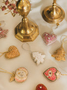 BCSNOW christmas tree ornament - White - Black Colour