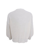 BCFRY knit cardigan - Off White - Black Colour
