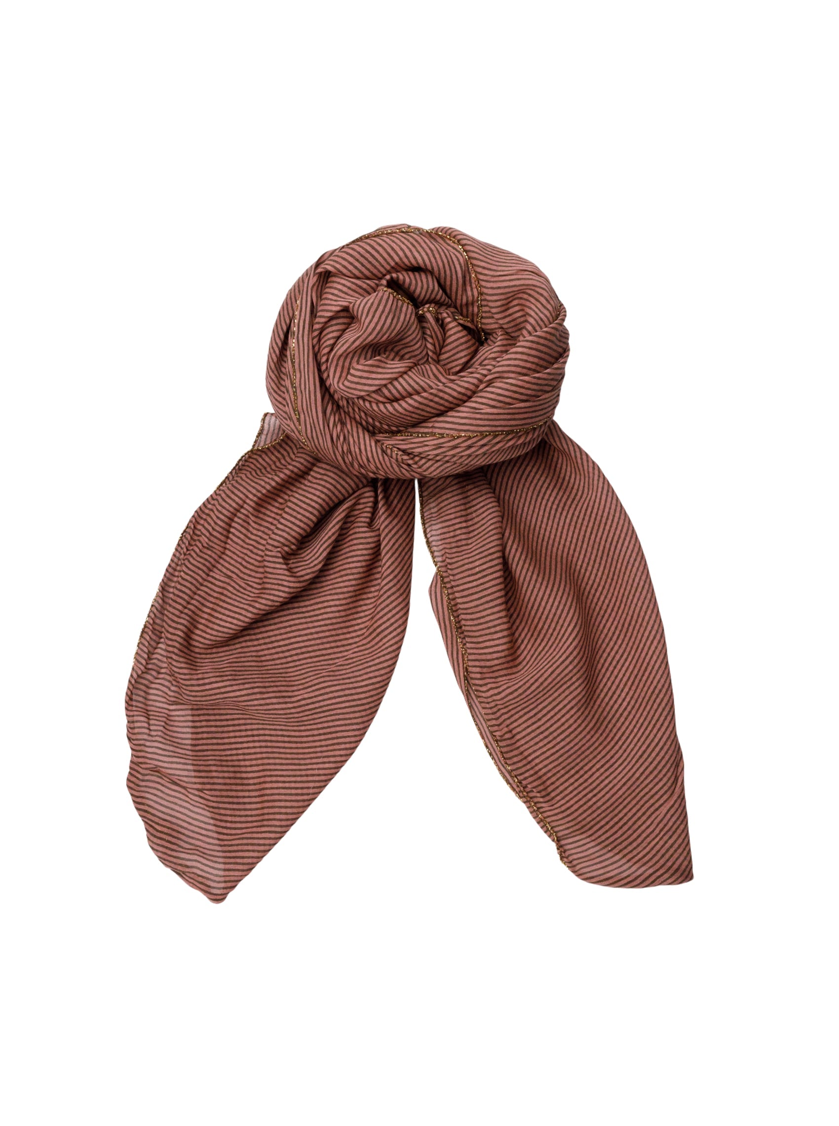 BCMAGGIE scarf - Rose - Black Colour
