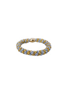BCKALLY gold coloured bead elastic - Skylight Gold Coloured - Black Colour