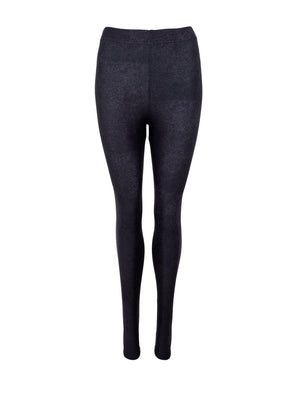 BCROBYN printed legging - Grey Denim - Black Colour