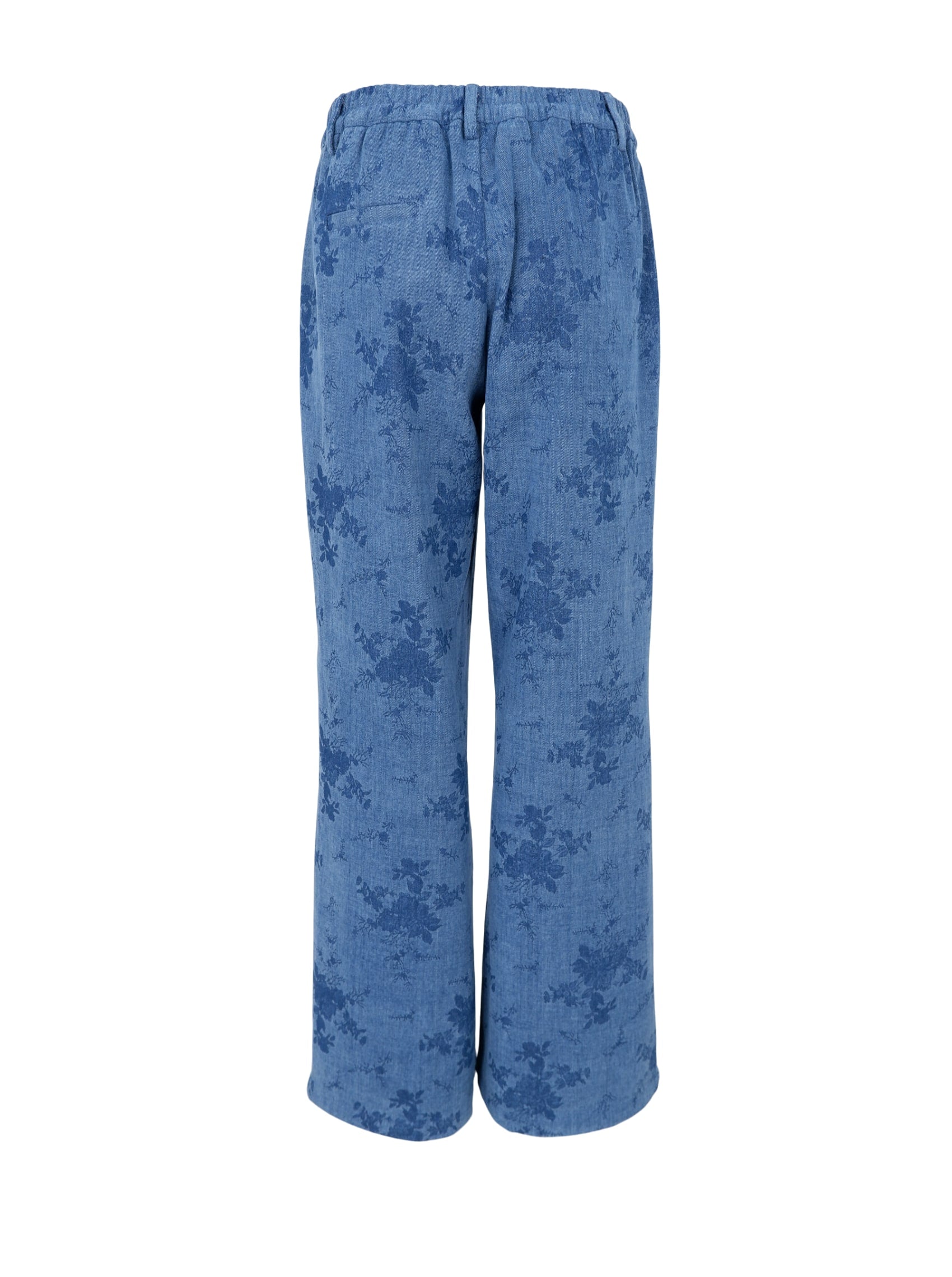 BCFIOLA box pant - Denim Blue - Black Colour