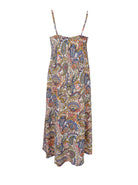 BCLUNA Vea strap dress - Summer Garden - Black Colour