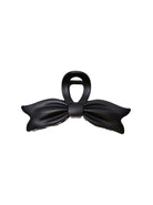 BCAYLIN bow matt hair claw - Black - Black Colour